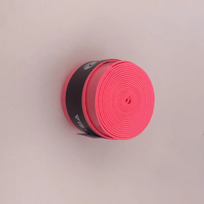 60PCS ZARSIA Sticky Anti-skid Tennis Racket Grip Anti-Sweat Badminton Grips Tennis Raquet Overgrips: Pink