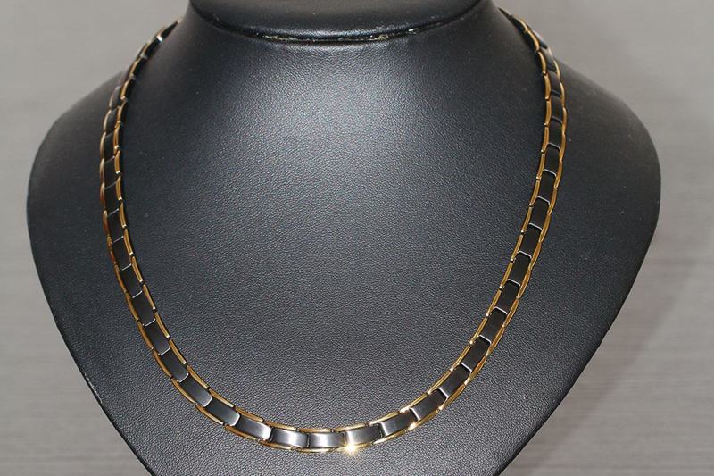 Acier inoxydable aimant Germanium infrarouge lointain chaîne lien collier pour hommes femmes Chokers minceur colliers santé bijoux