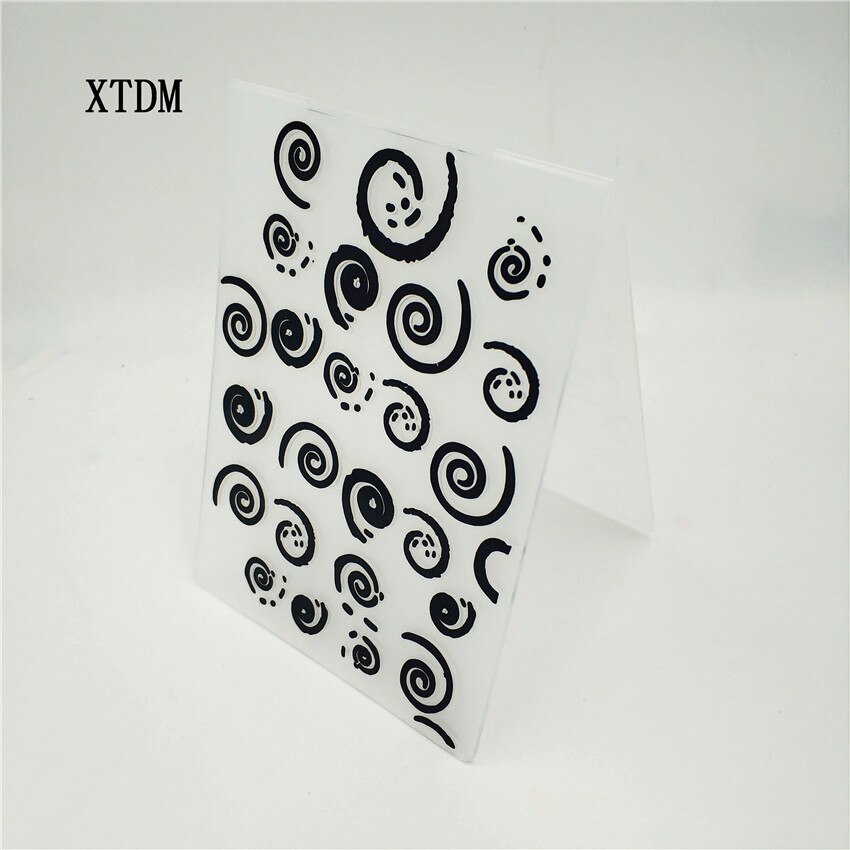 plastic circle template craft card making paper card album wedding decoration scraping Embossing folders