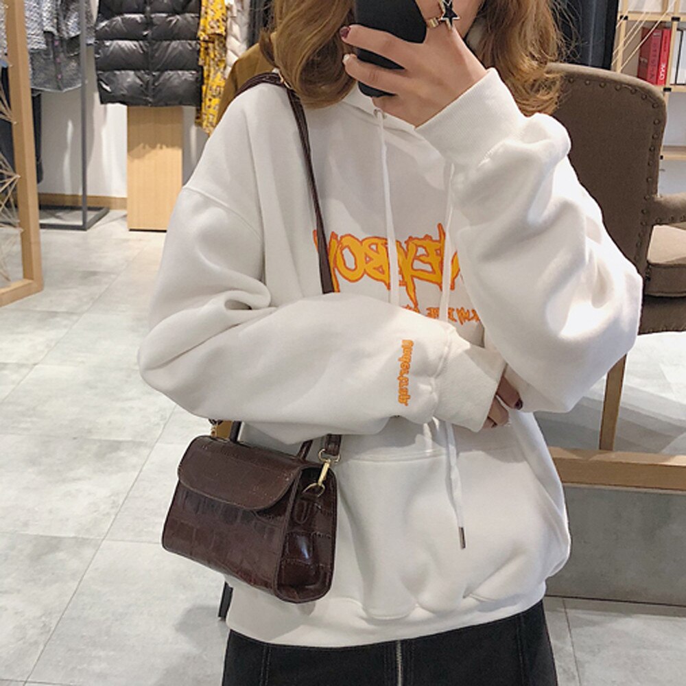 Bolsa de luxo feminina, bolsa quadrada pequena e portátil com alça carteiro