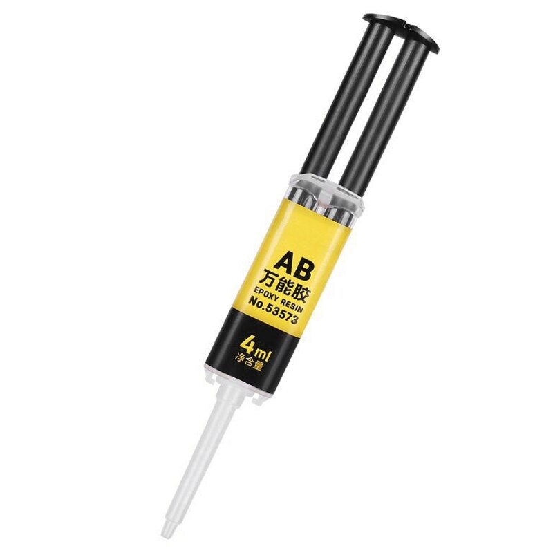 Pegamento AB líquido de de 4 ml, adhesivo fuerte de solidificación rápida de 2 minutos para el hogar de la Oficina, MAY-8