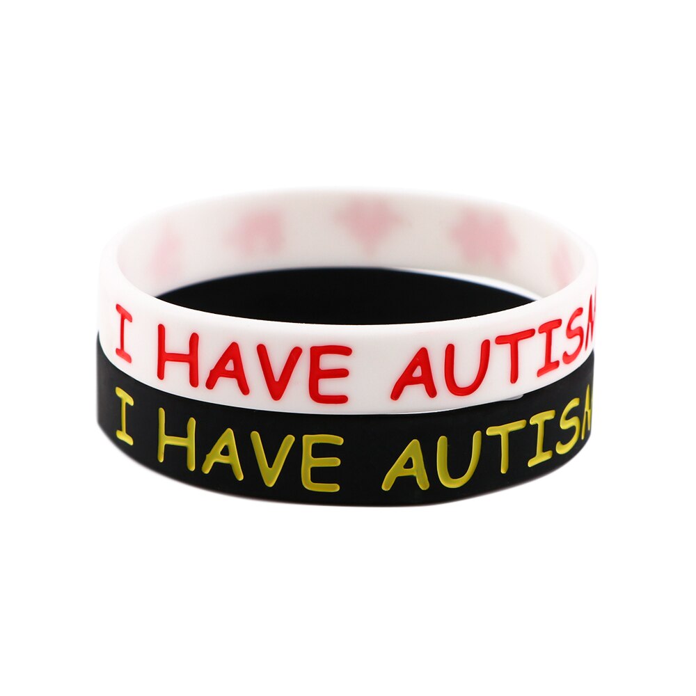 MD1759 New Arrival I Have Autism Puzzle Bracelets Trendy Silicone Rubber Band Wristbands Hand Bangle Men Women Jewelry Gifts