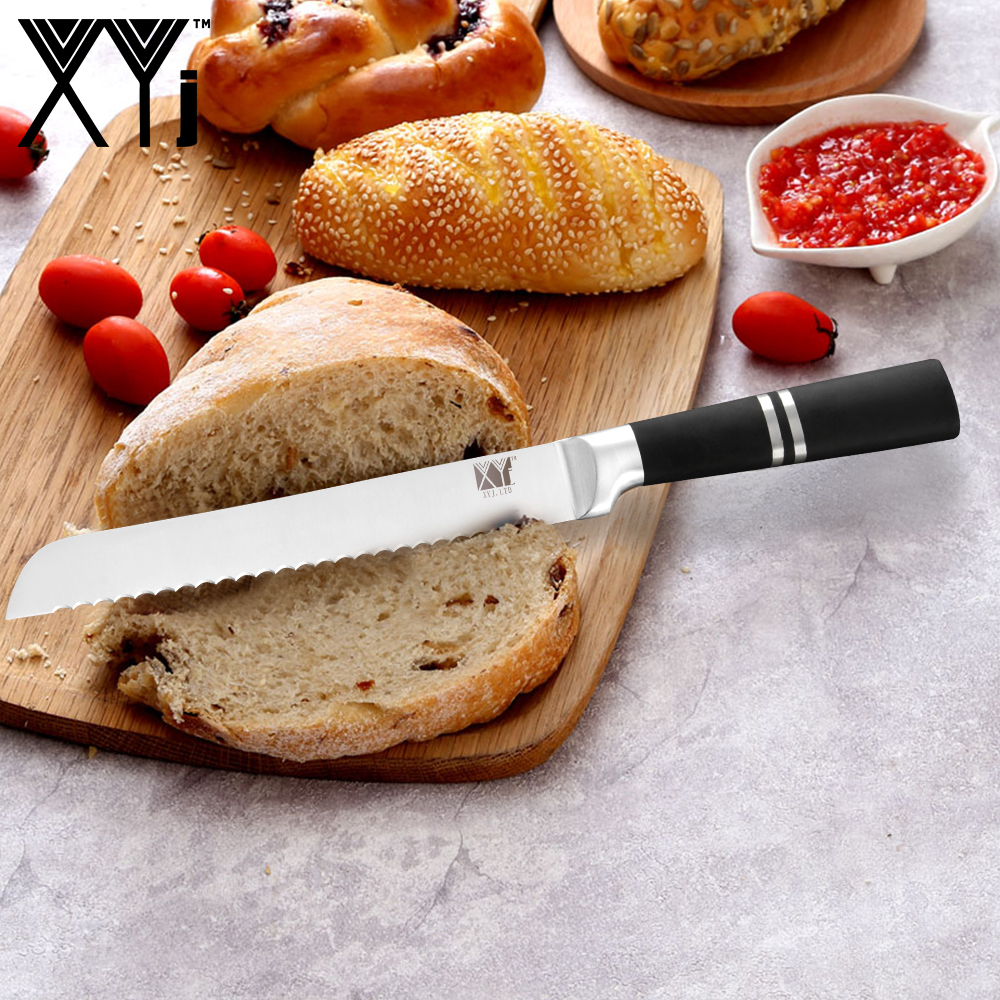 XYj Kitchen Knives Paring Utility Santoku Chef Slicing Bread Stainless Steel Knives Kitchen Tools Accessories