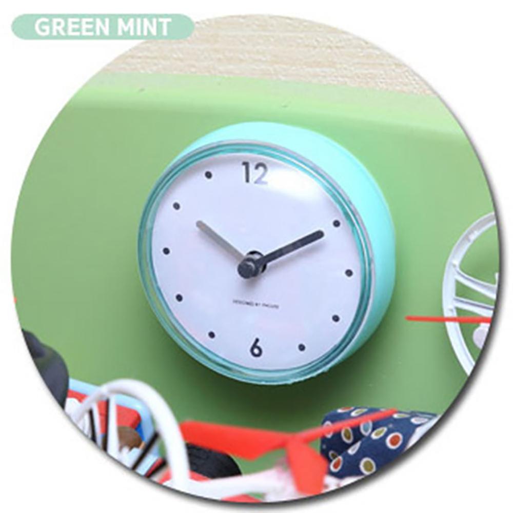 Badkamer Waterdichte Keuken Klok Zuignap Wandklok Decor Douche Timer Decor Tiny Wc 40FP20: Licht Groen