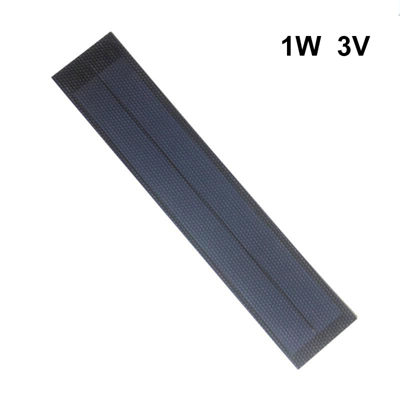 1pc 0,3 w 0,5 w 1w 1,5 w 2w 1,5 v 2v 3v 6v Solar- Tafel flexibel amorphe Silizium Dünnschicht zelle DIY kann für Sonnensystem gewellt werden: Gold
