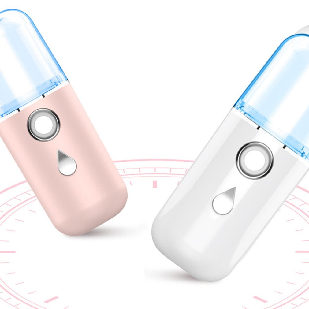 Nano spray hydratatie-instrument, mini draagbare oplaadbare handzame gezichtsstomer, schoonheidsbevochtiger