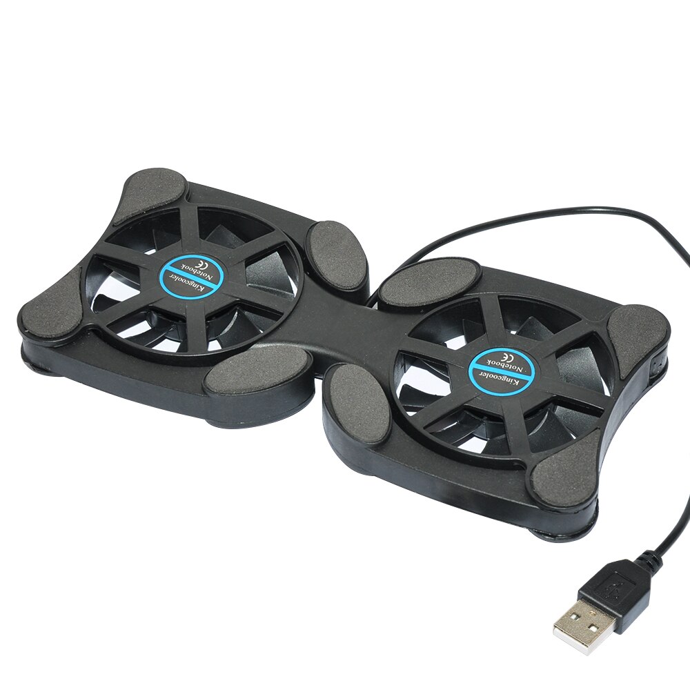 Super Ultra Dunne Mini Octopus Fan Laptop Cooling Pads Usb Draagbare Notebook Cooling Pad Voor 14 Inch Laptop Notebook