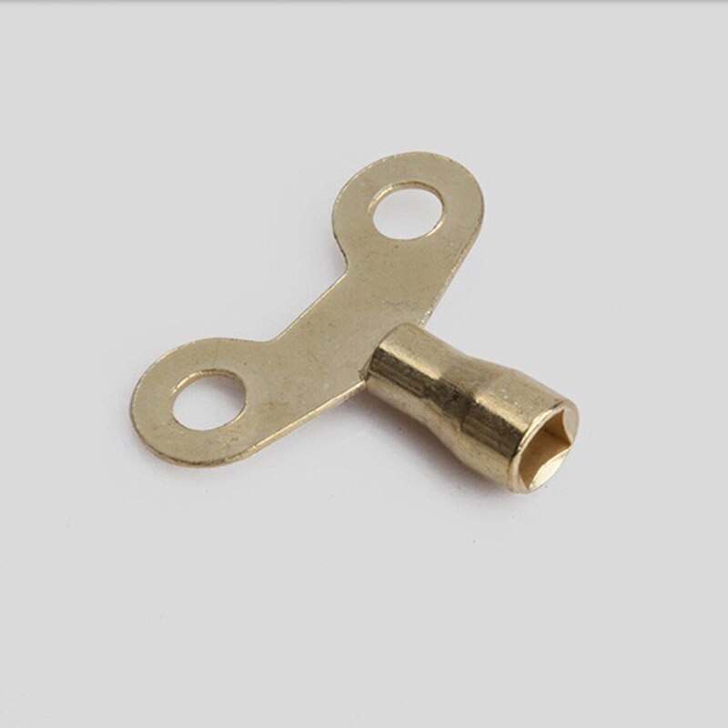 VOPPV 2pcs Fuacet key For water tap Solid Brass lock Hole Bleed Square Key Socket Faucet Tap Water Key Plumbing Radiato S3F6
