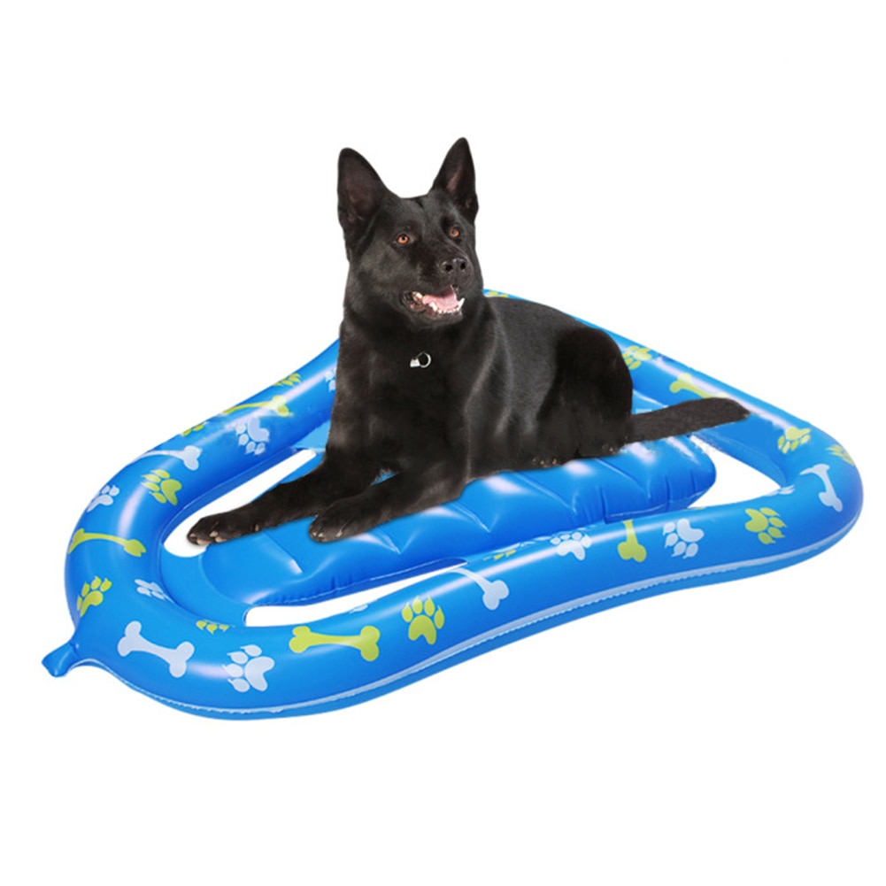 Opblaasbaar Zwembad Hond Drijvende Rij Water Speelgoed Pvc Water Hangmat Pool Float Ligstoel Stoel Huisdier Water Sport Speelgoed