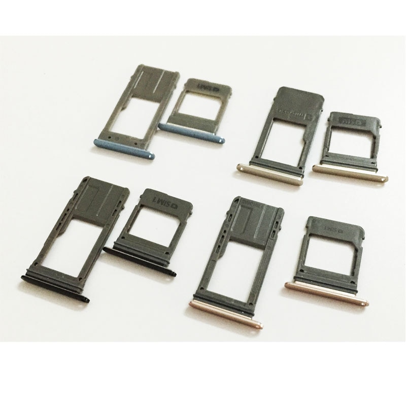 Origineel voor samsung galaxy  a5 ) a520 a7 a720 single sim & dual sim simkaarthouder simkaartsleuf sd-kaarthouderadapter