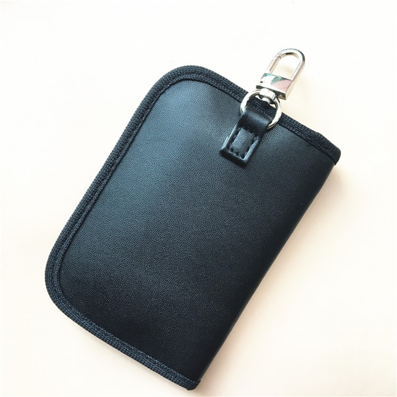 Faraday Schlüssel Taschen fob Signal Blocker Schutz Kreditkarte RFID Signal Abschirmung Tasche Für Keyless Auto Anti Diebstahl Tasche Tasche1065