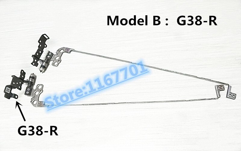 Laptop LCD Hinges for HP OMEN 17-W 17-W000 G38-L G38-R Notebook Screen Axis