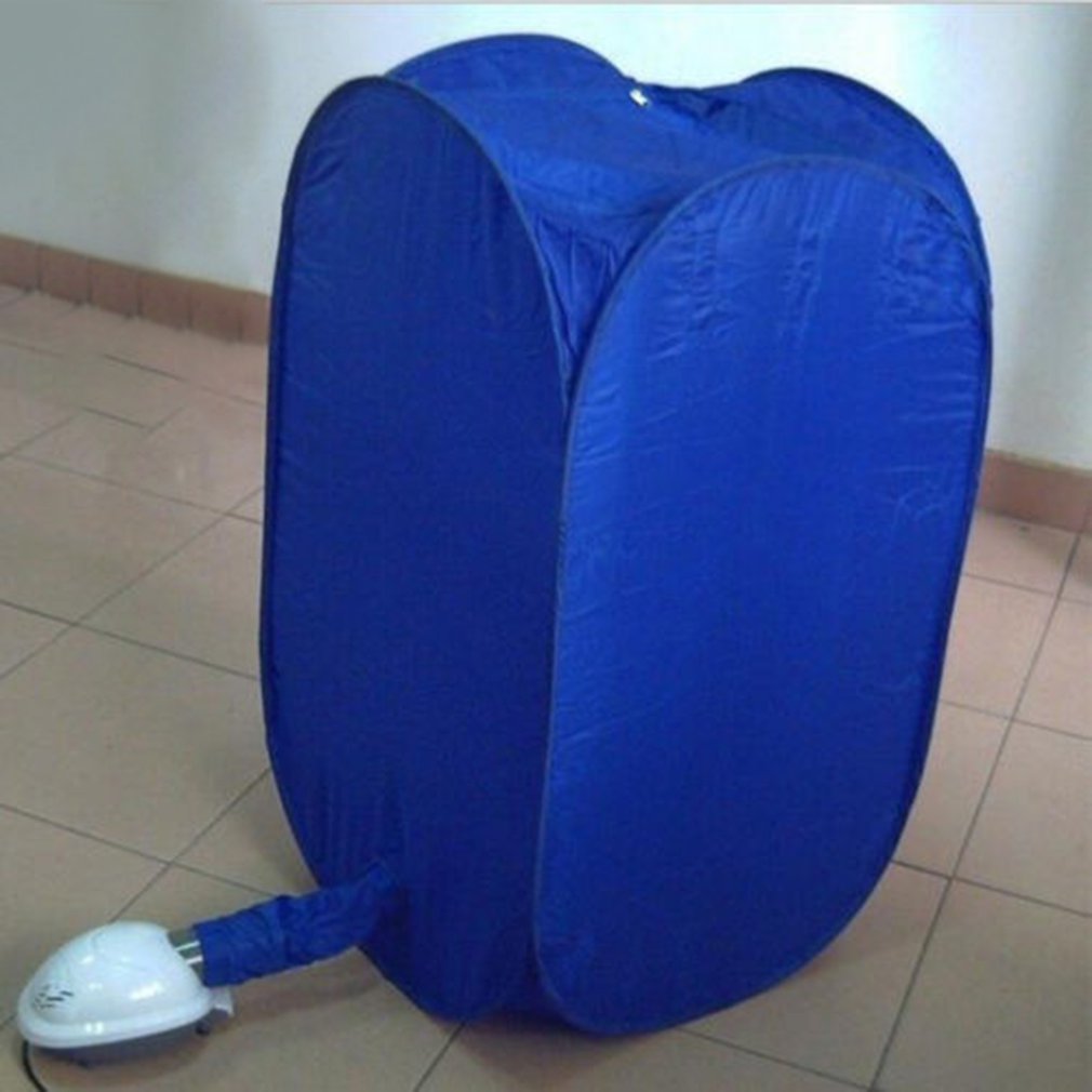 Portable Electric Clothes Dryer Heater Drying Rack Wardrobe Machine Air Pump for Apartments Condos Townhomes Dormitory Rooms