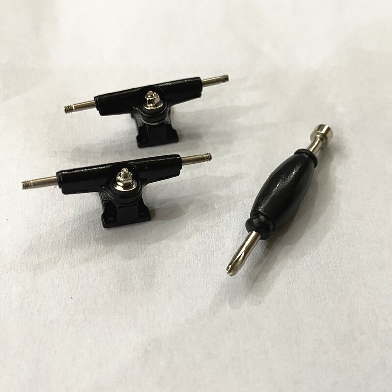 aluminum finger skateboard parts fingerboard trucks 29MM: Black