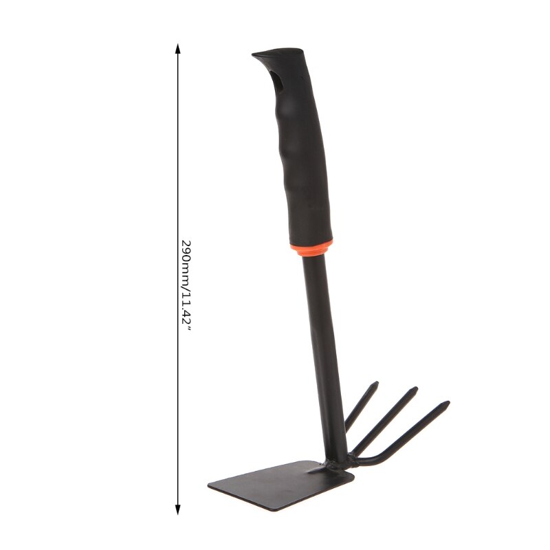 Outil d&#39;excavation Portable, Mini houe à deux têtes pour la maison, le jardin, outil de repiquage, 1 pièce
