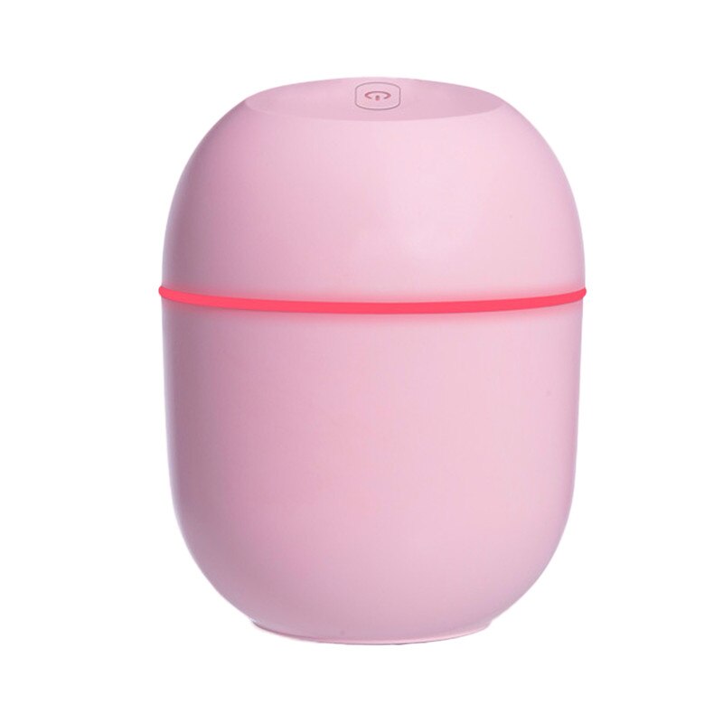 Usb Mini Auto Aromatherapie Verstuiver Led Draagbare Ultrasone Essentiële Aroma Olie Diffuser Luchtbevochtiger Hydraterende Spuiten Kantoor: Pink-2