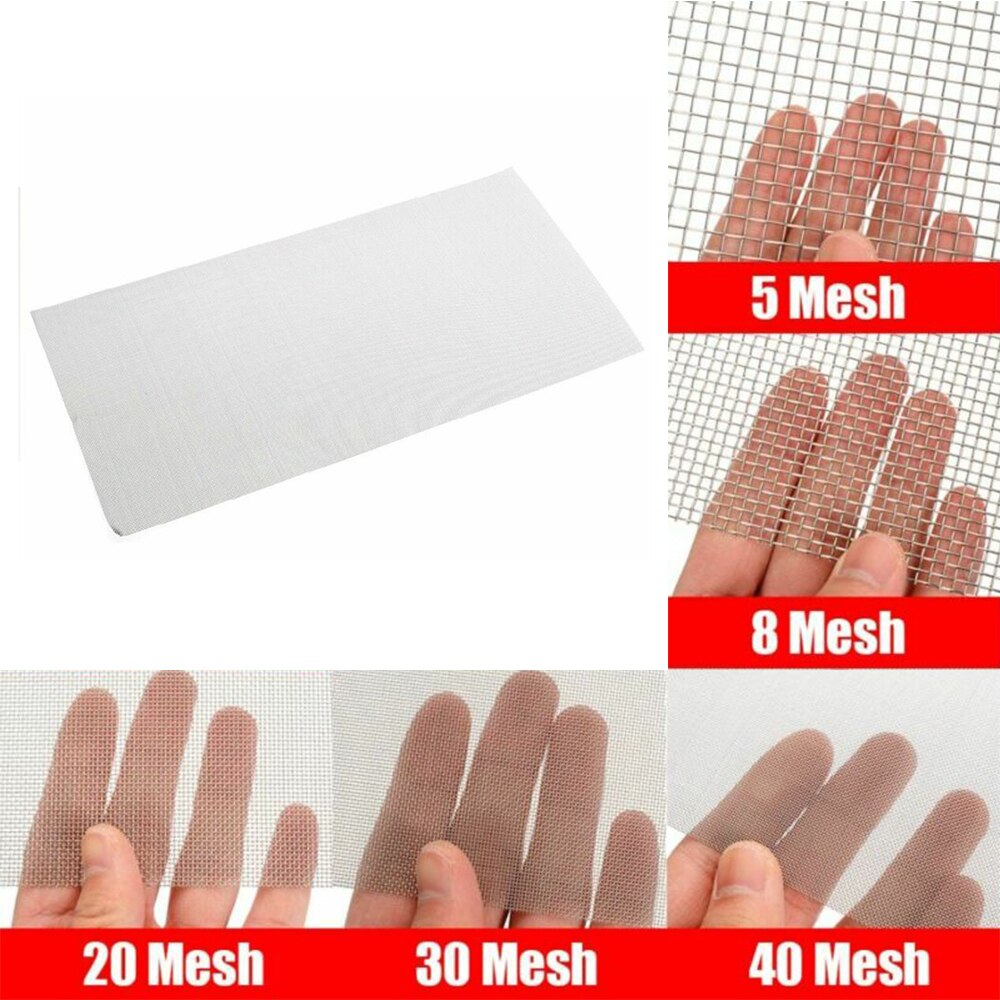 Rvs Filter 5/8/20/30/40 Mesh Draad Filtratie Screen Filter