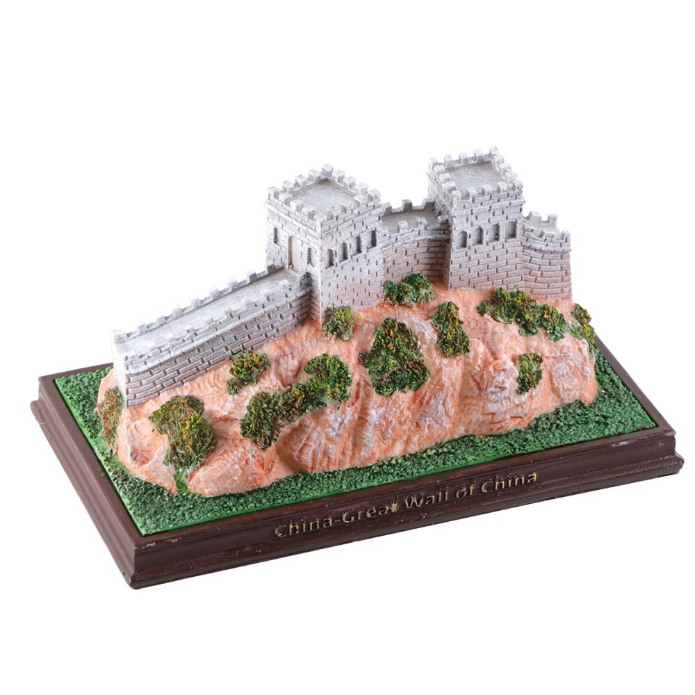 1pc Classical Architecture Model Great Wall of China Model Architectural Furnishing Articles Ornaments Props for Home Decor