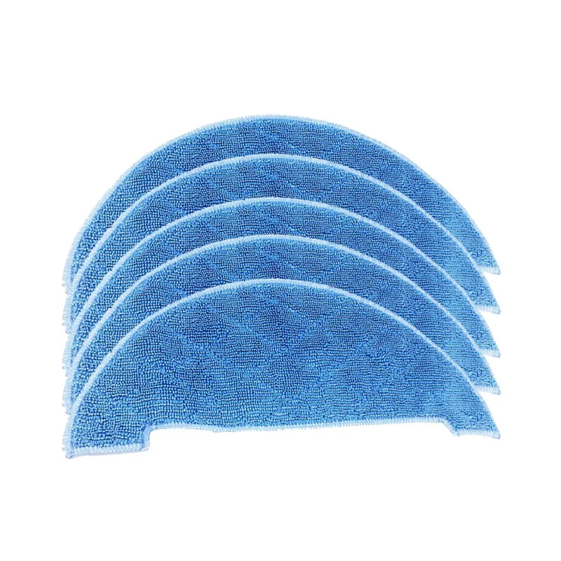 Vacuum Cleaner Water Tank Box Mop Cloth for ZACO/Ilife A10s X900 Robot Vacuum Cleaner Parts Water Tank Cleaning Mop Replacement: light green