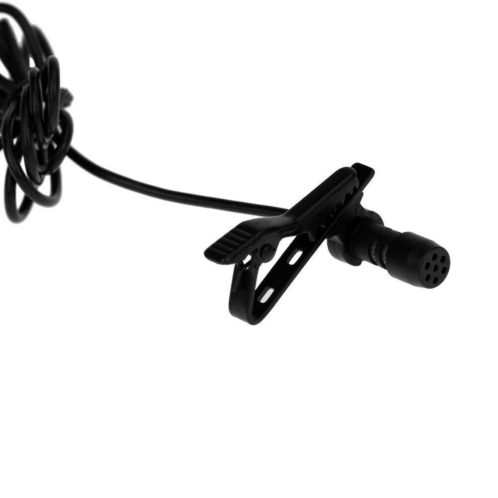 Super Revers Lavalier Dasspeld Metalen Mono Microfoon 3.5mm Wired met Kraag Clip Microfoons Mic voor Lound Speaker
