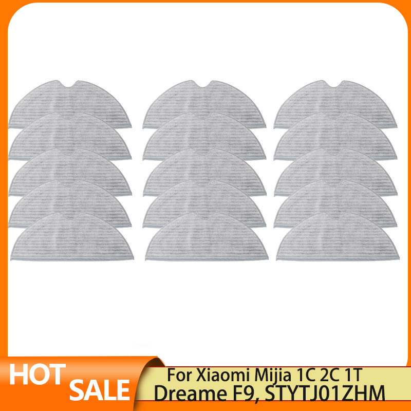 Kompatibel Für Dreame F9, Xiaomi Mijia 1C 2C 1T STYTJ01ZHM Ersatz Zubehör Wichtigsten Seite Pinsel Hepa-Filter Mopp Tuch teile: dunkel Grau
