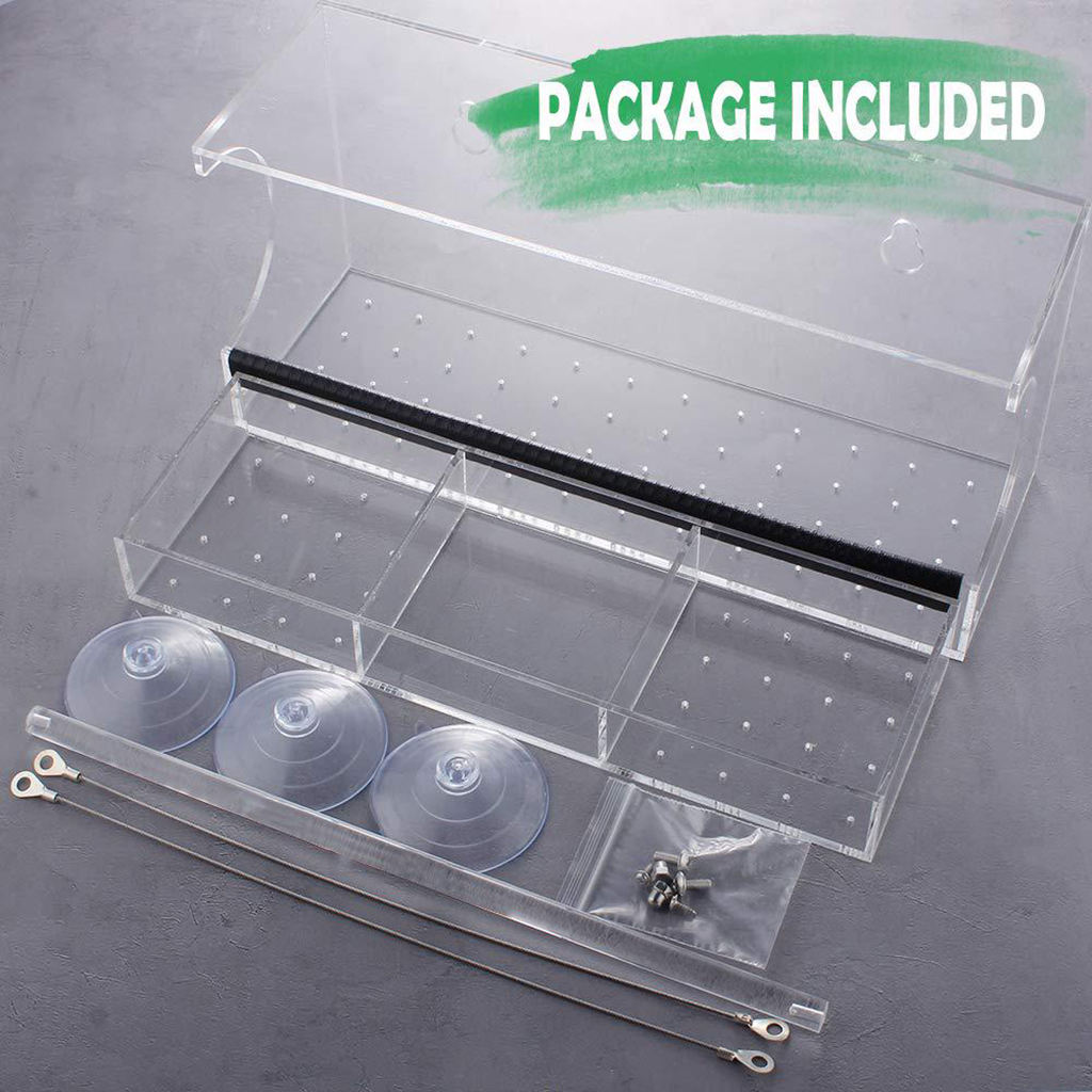 Window Bird Feeder with 3 Strong Suction Cups, Bird Feeders for Outside, Seed Tray with Drain Holes, for Kids Bird Lovers