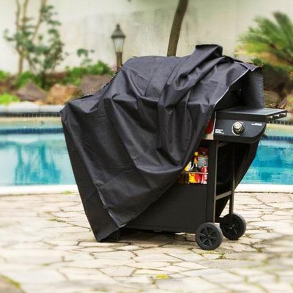 210D Oxford Doek Bbq Grill Barbeque Cover Outdoor Waterdicht Duurzaam Protector Voor Gas Houtskool Elektrische Barbecue Grill