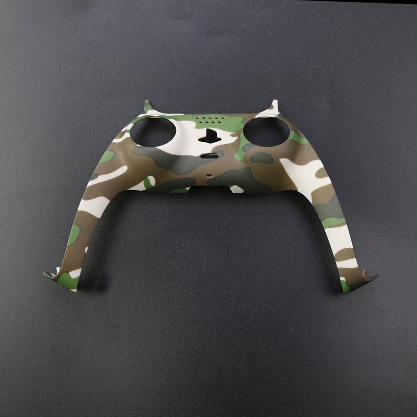 Per PS5 Gamepad Camouflage decorazione striscia sostituzione Shell decorazione striscia PS5 Joystick Controller DualSense: Camouflage green