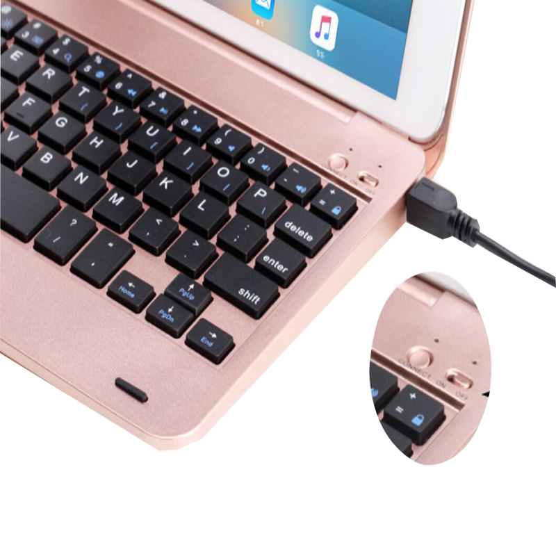 For iPad mini 4 mini 5 Keyboard Case A1538 A2124 ABS Wireless Keyboard Case For iPad mini 4 5 Case With Keyboard Funda
