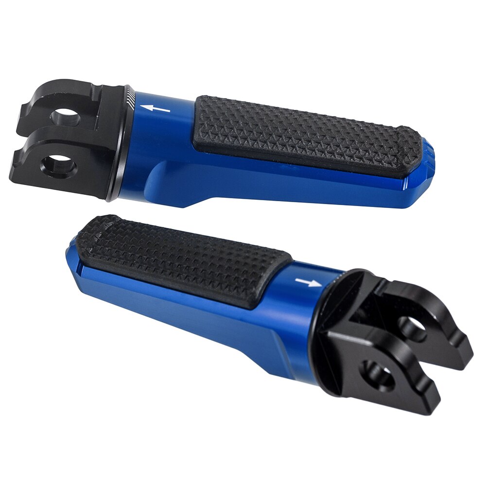 Motorcycle Foot Pegs Front Pedals Rider Footrest Accessories for R nineT Racer for S1000R for S1000RR: Blue