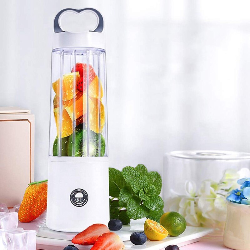 Personal Blender Glass Portable Blender for Shake and Smoothie, Usb Rechargeable Juicer Cup, Multifuntional Small, Single Serve: Default Title