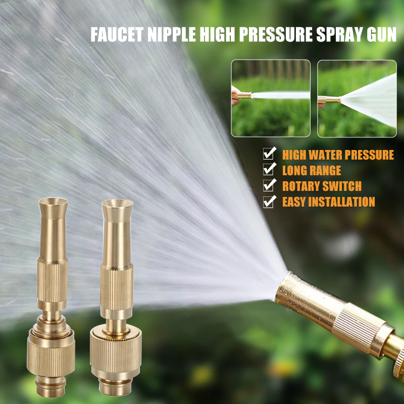 Sprinkler System Tools Adjustable Sprinkler Garden Hose Spray Nozzle Spray Sprinkler High Pressure Direct Spray Garden Hose