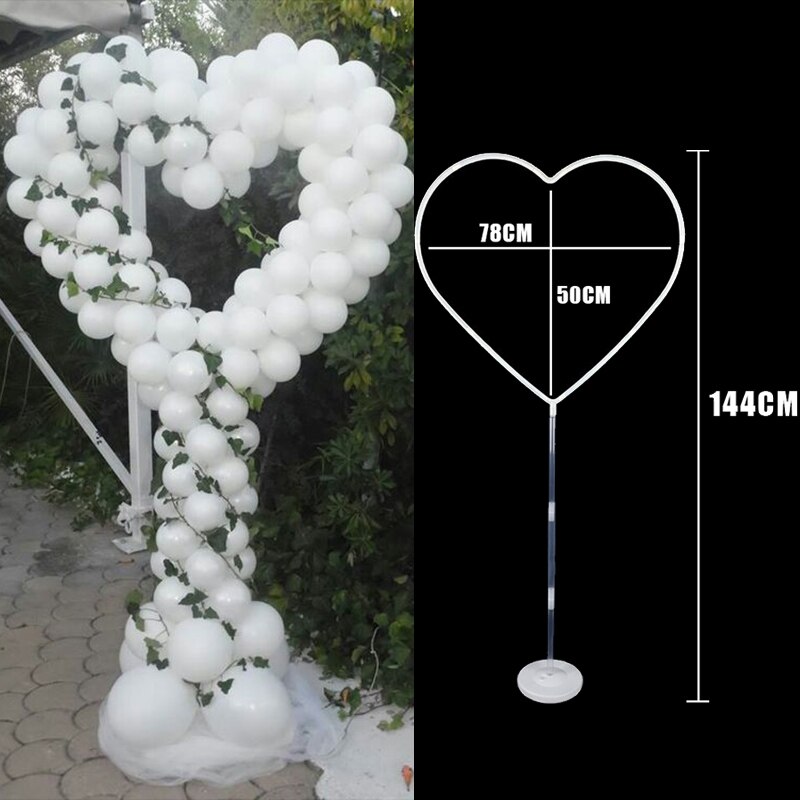 Ballon rond support ballons couronne anneau pour fête d'anniversaire décor fête enfants faveurs bébé douche fournitures décoration de mariage: Love set