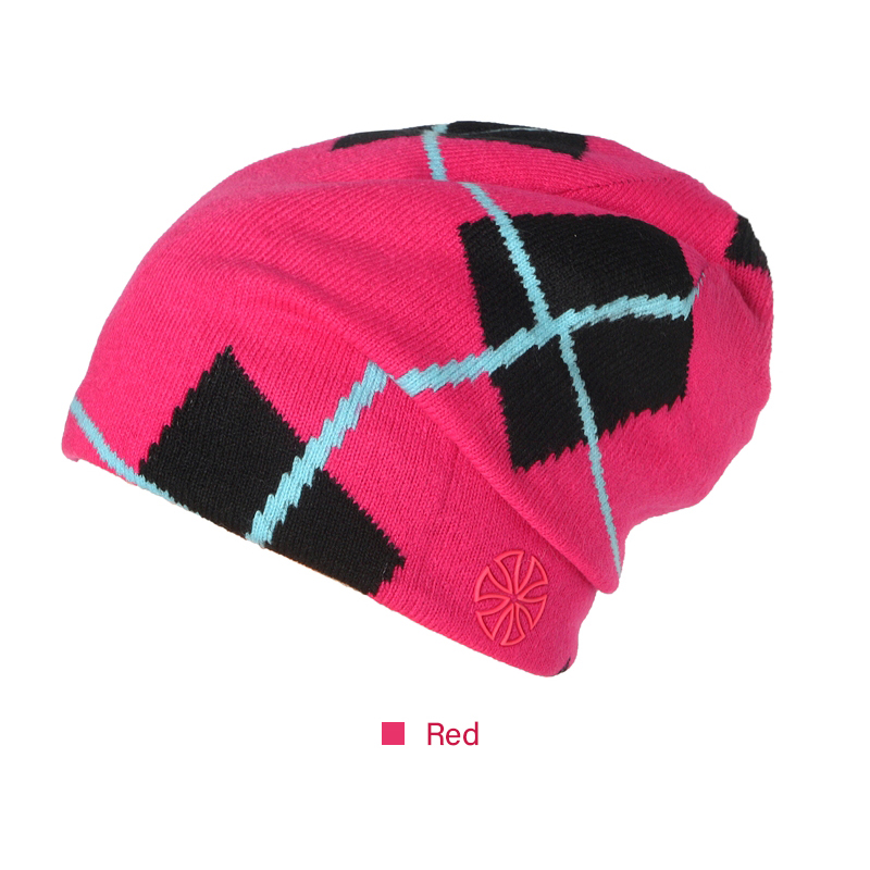 Vinterkeps gorros snowboard vinter skridskohattar flerfärgade varma mössor huvud varmt för män kvinna vår höst hatt skidhatt: Röd