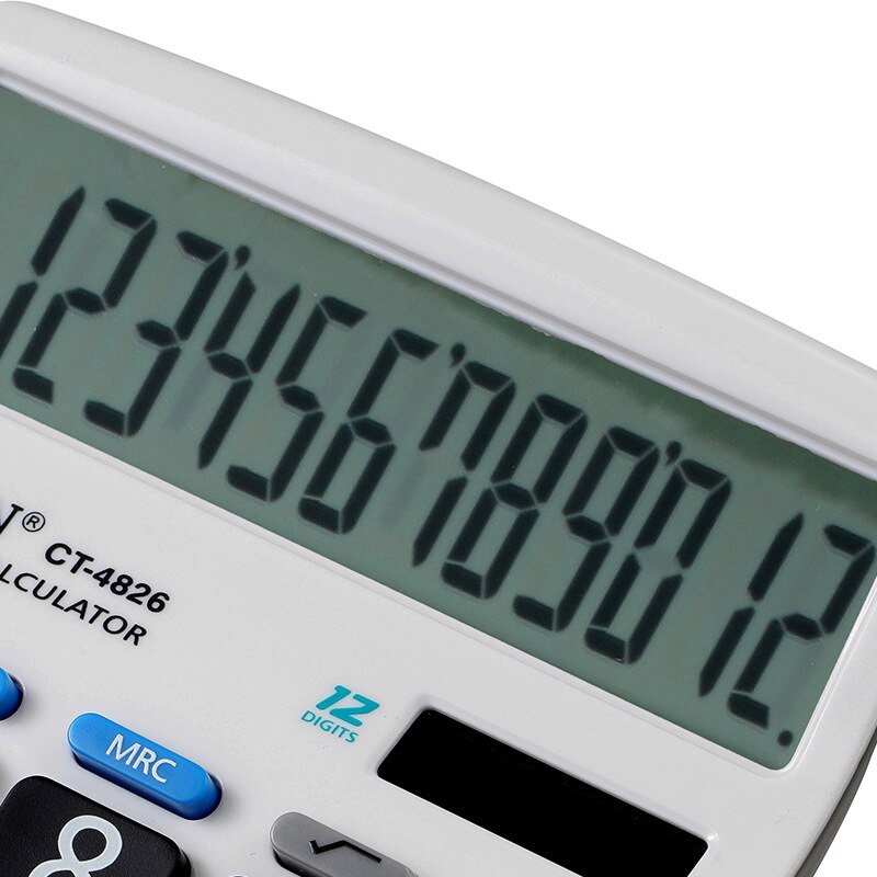 Electronic Calculatorwith Big Buttons Larg DisplayComputer Dual Solar PowerDesktop Calculating Machine Handheld