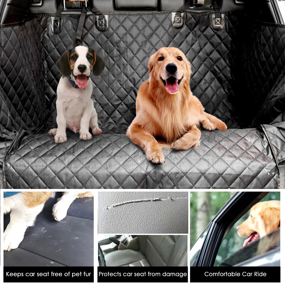 Water Resistant Car Trunk Cover Cargo Cover SUV Cargo Liner Non-skid Car Protector Mat for Pet Dogs Car Seat Cover