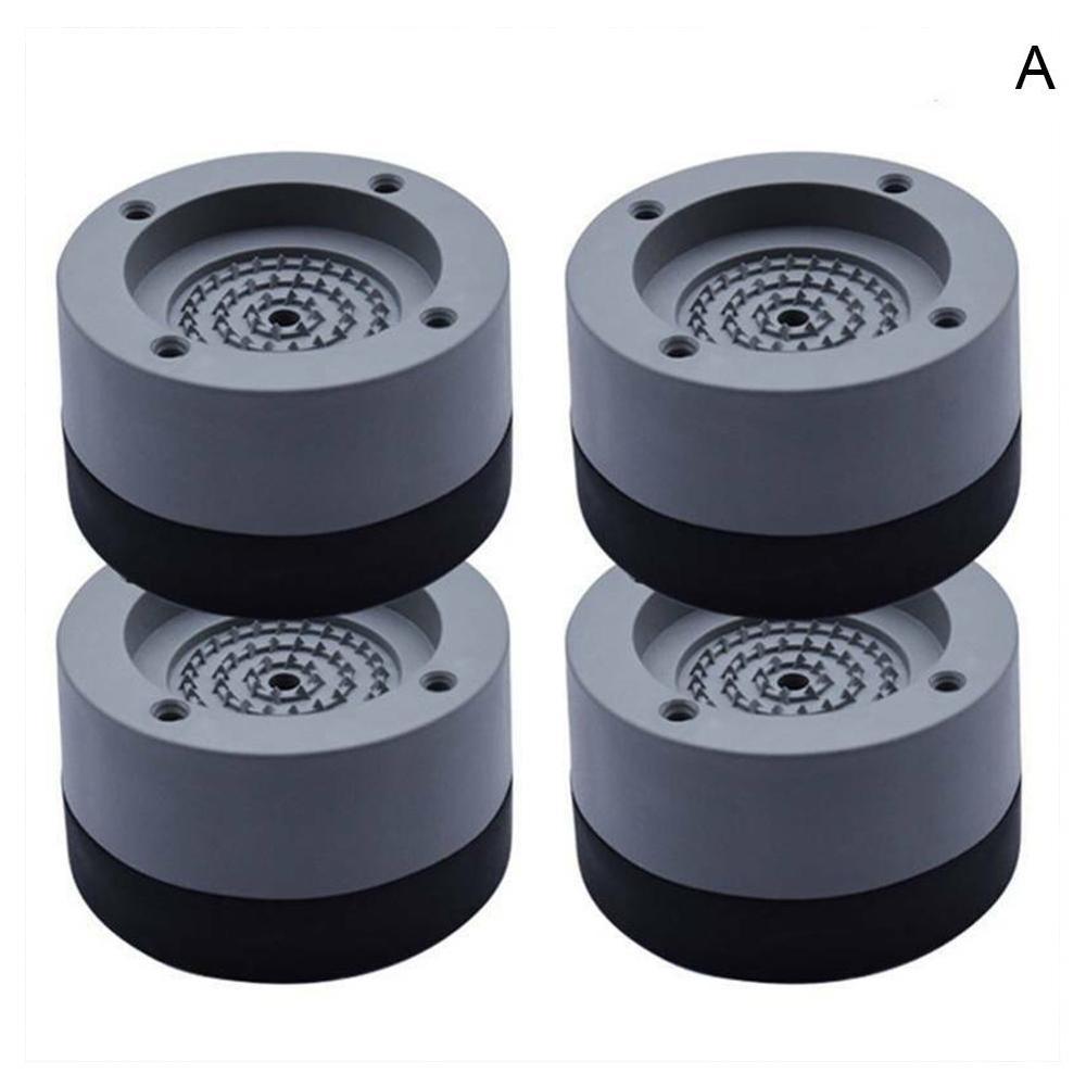 Piedini per lavatrice antiscivolo e antirumore frigorifero antiscivolo cucina tappetino antivibrante fornitore tappetino s swimro K9N9: grigio