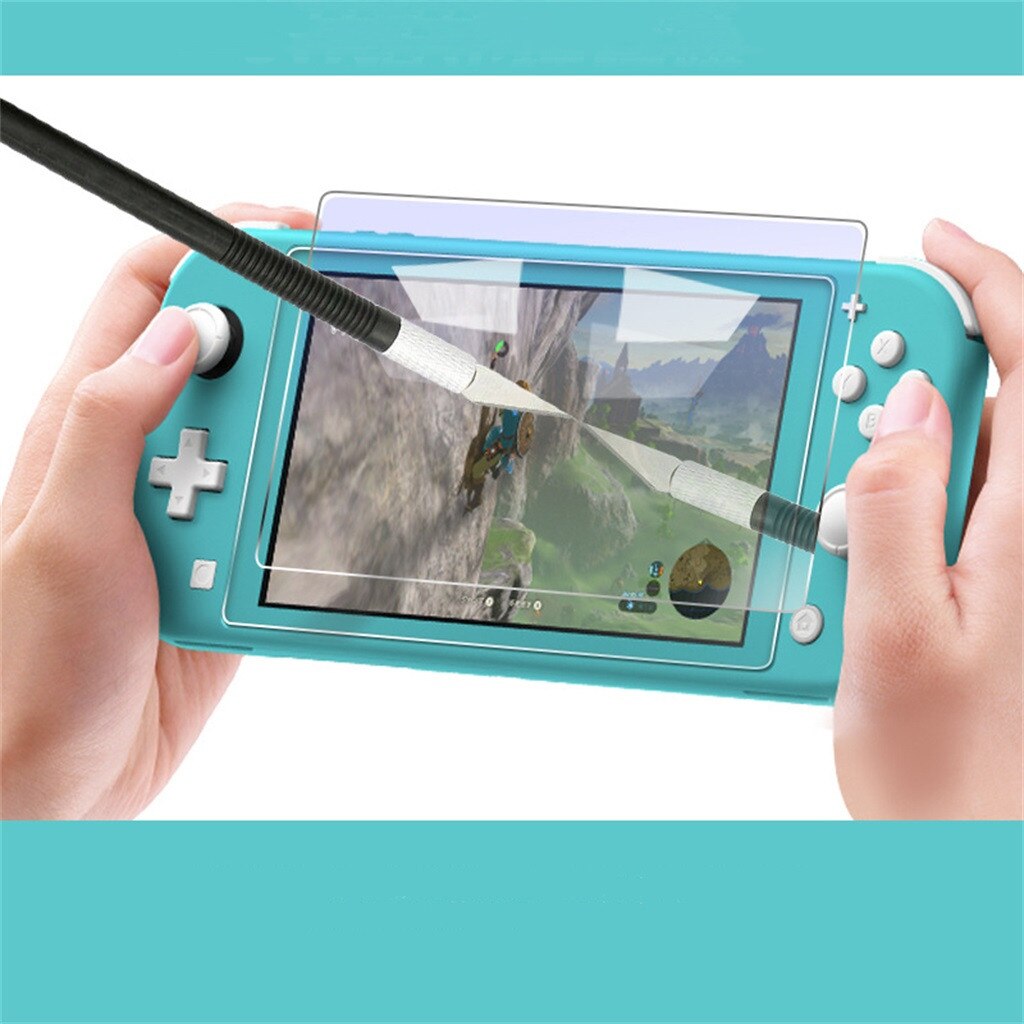 3 pièces Film dur clair verre trempé garde bouclier protecteur d'écran pour NS Switch Lite Console accessoires PP3