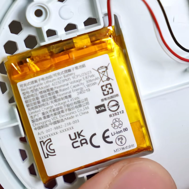 430 mah 422323 pm 5 rz01-0512 battery for razer viper  v3 pro gaming mouse