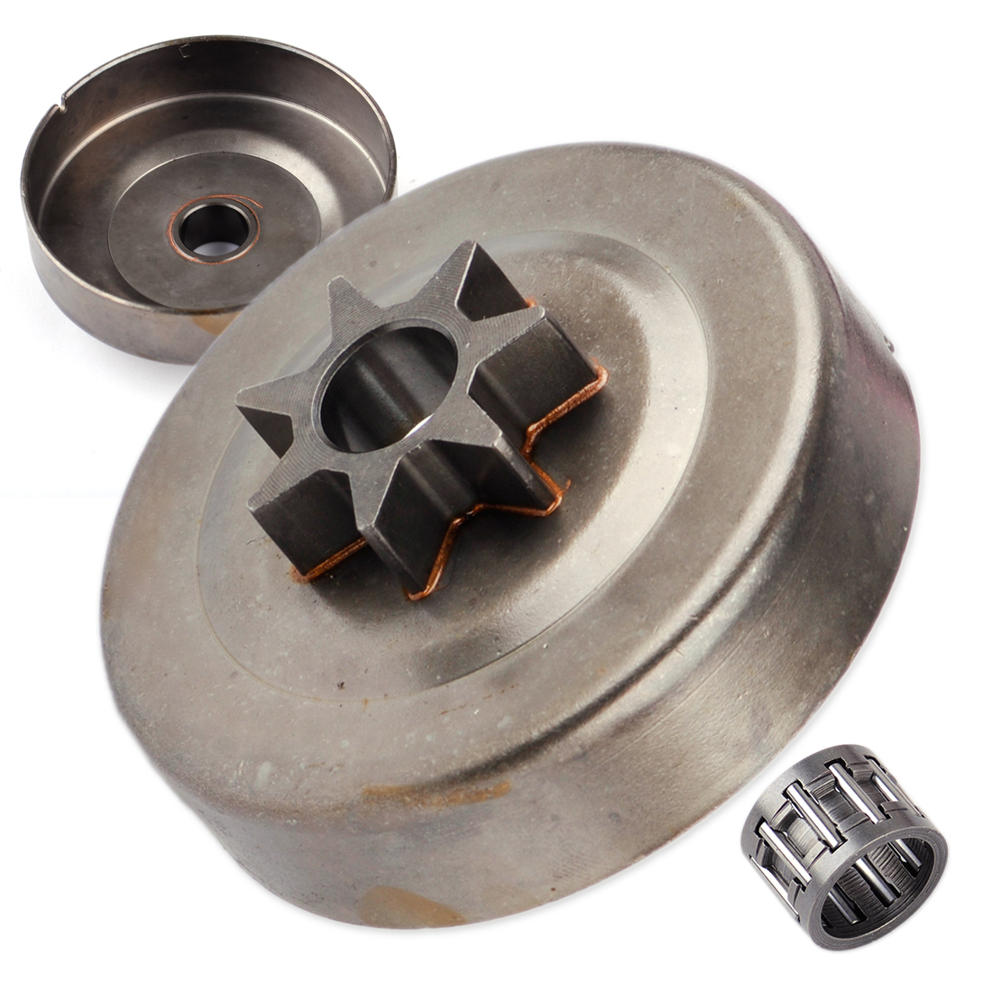 LETAOSK – pignon de tambour d'embrayage 7T, Kit et roulement pour 1121 640 2004 9512 adapté pour Stihl 026 MS260 024 MS240 tronçonneuse