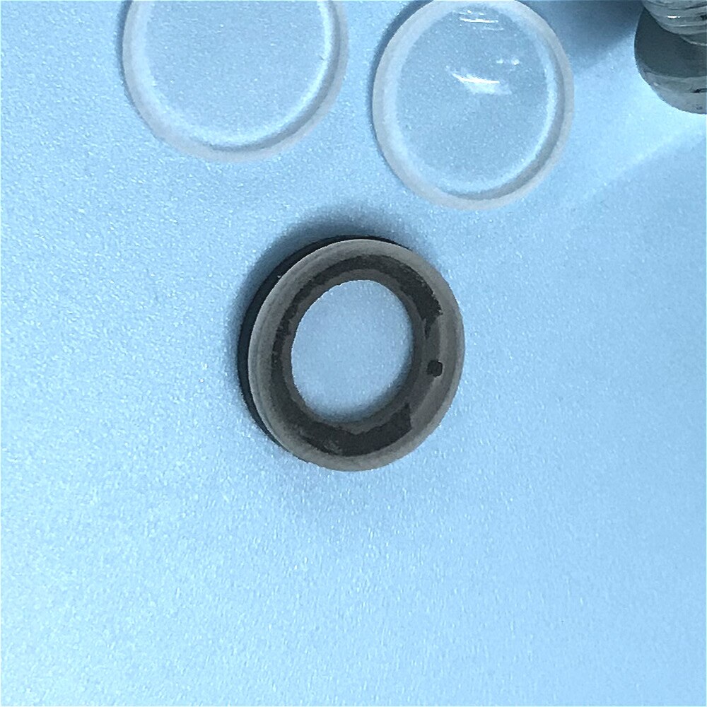 Polarimeter Test Tube Accessories Disc Polarimeter WXG-4 Bubble Rotary Tube Glass Sheet Rubber Septa Test Tube Hoe: Rubber septa 1 Pcs