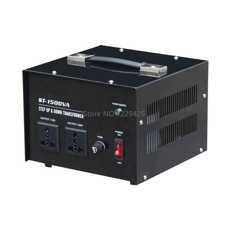 Transformador reductor de voltaje para uso doméstico ST-1500W, uso doméstico, 1500W, 220V-110V/110V-220V