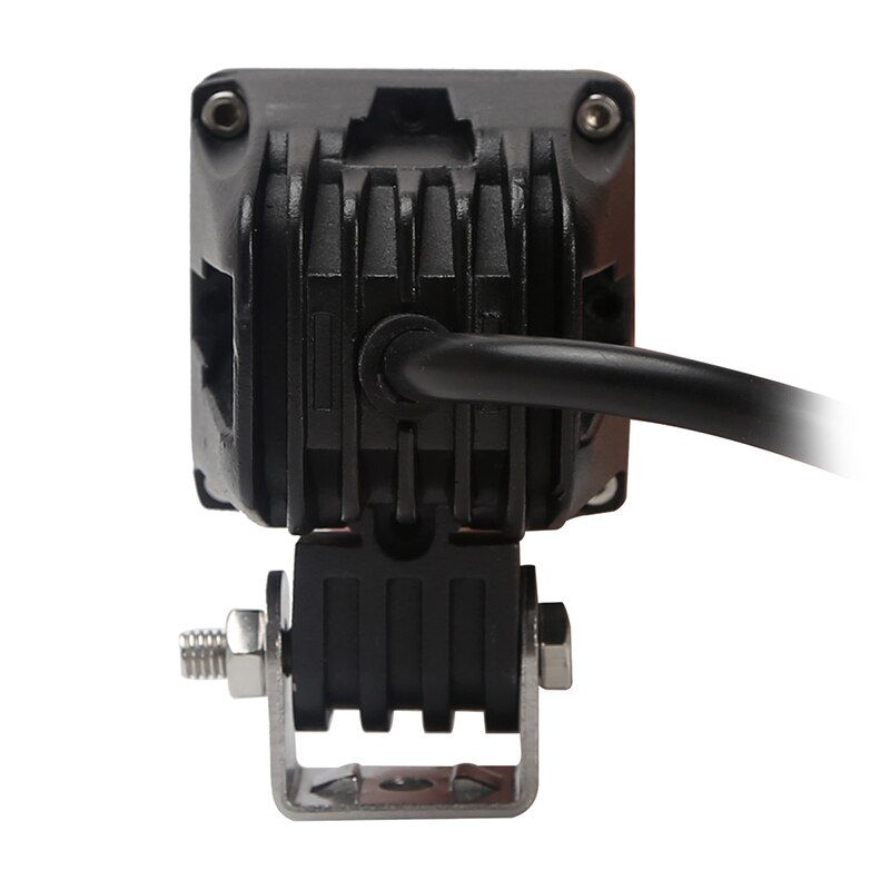 Holofote led para farol de motocicleta 10w, luz de trabalho universal para carros e caminhões