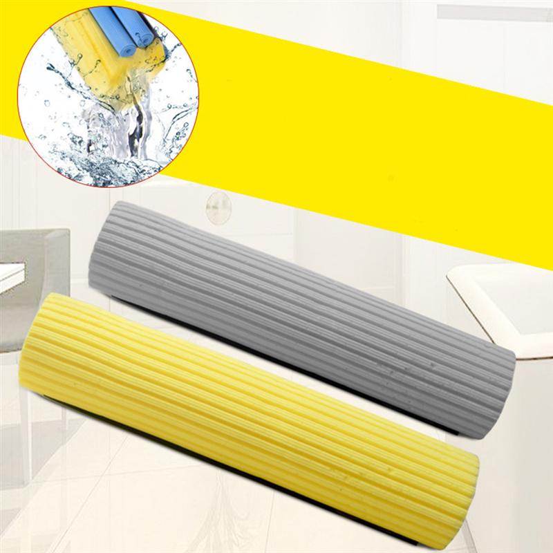 2Pcs Roller PVA Sponge Rubber Cotton Mop Head Replacement Home Floor Cleaning Head Garden Cleaning Supplies