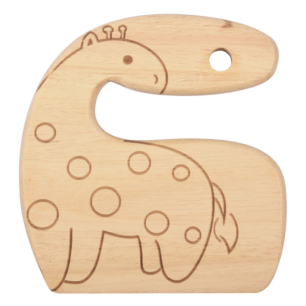 1Pcs Wooden Kids Knife For Cooking And Safe Cutting Veggies Fruits Cute Shape Kids Kitchen Tools 2-10 Years Old Applicable: A