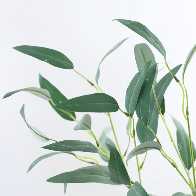 Plants Garden Party Decor Simulation Plant Sprig Eucalyptus Leaves Artificial Flowers Home Decoration Flower Arrangement