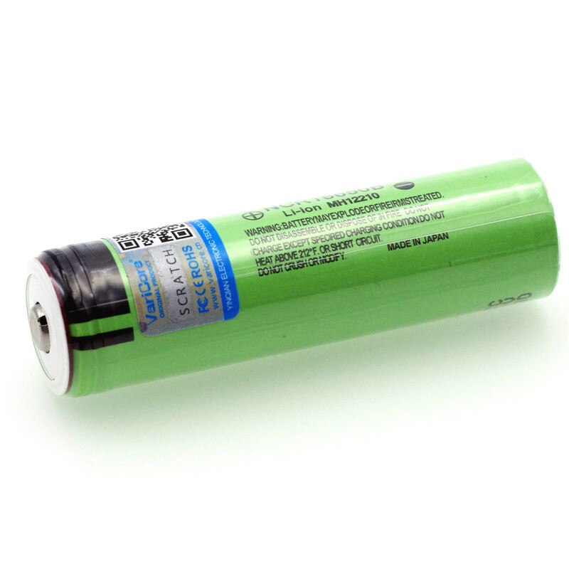 Batería recargable de litio NCR18650B, nueva, Original, 18650, 3,7 v, 3400 mah, puntiagudas con baterías (sin PCB) + caja