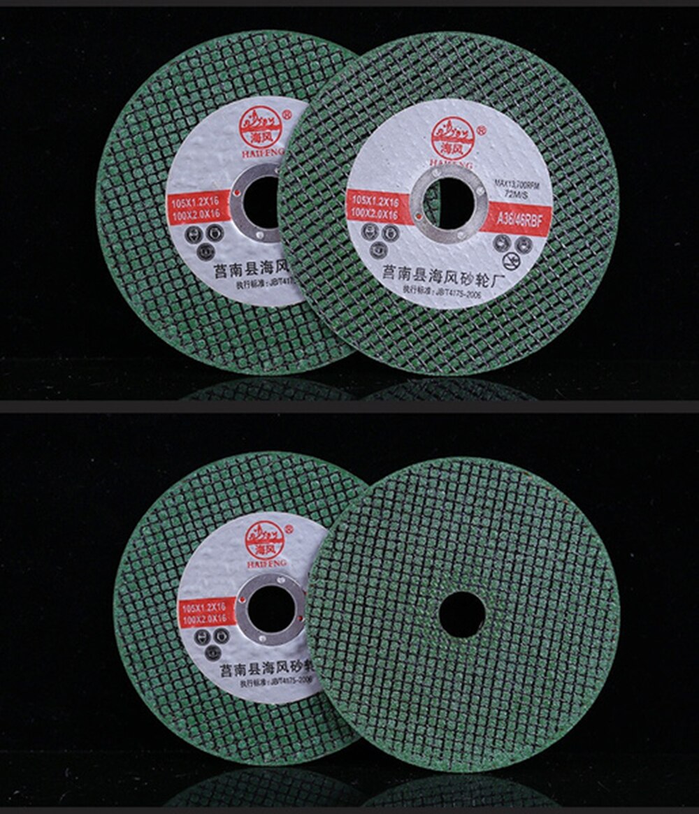 105mm Metal Cutting Disc Angle Grinder Grinding Wheel Stainless Steel Grinding Cutting Disc Blade Wheel Resin Double Mesh