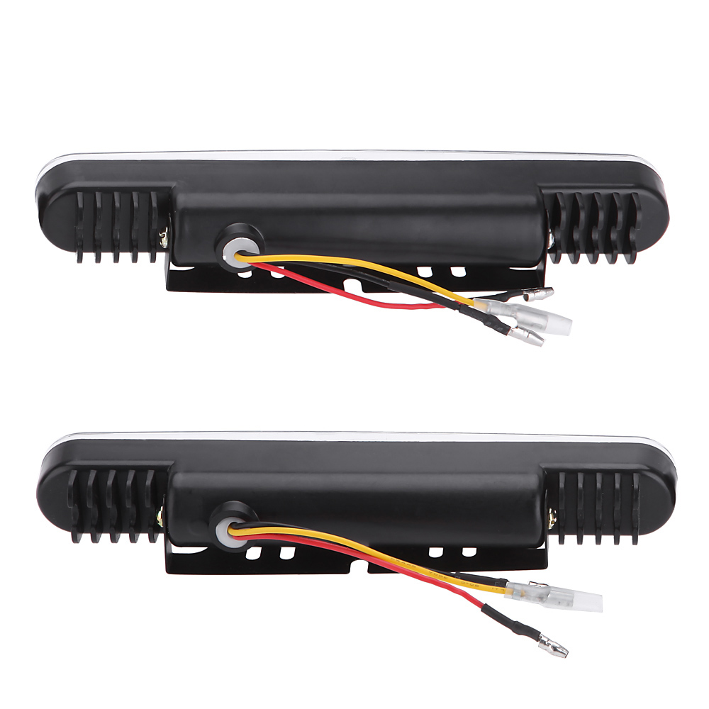 2pcs 30LEDs Car Daytime Running Light DRL Daylight Lamp with Turn Signal Indicators Lights