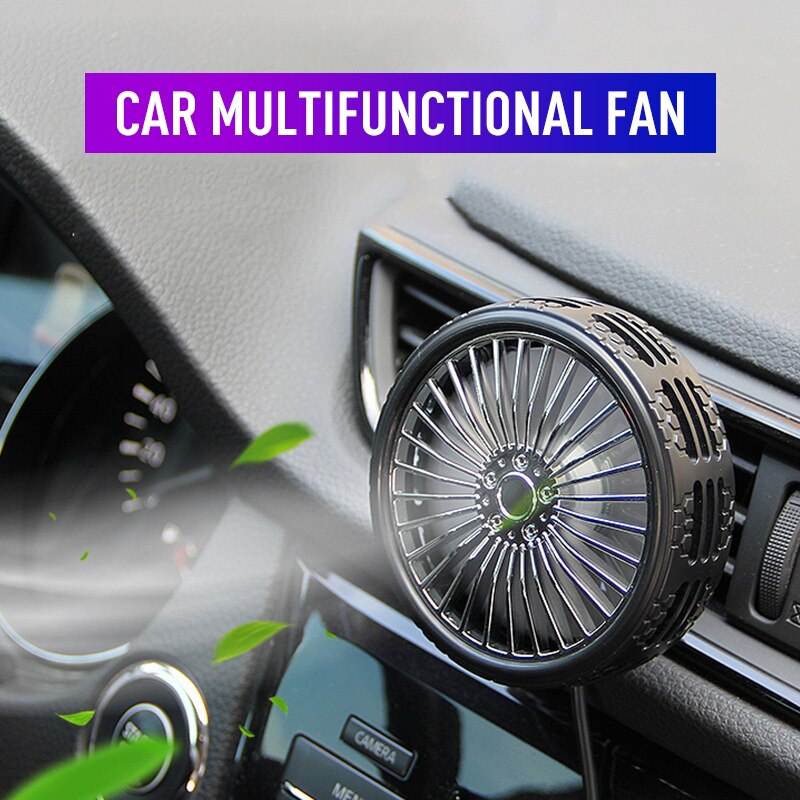 Auto Air Outlet Aromatherapie Fan Luchtkoeling Kle... – Grandado